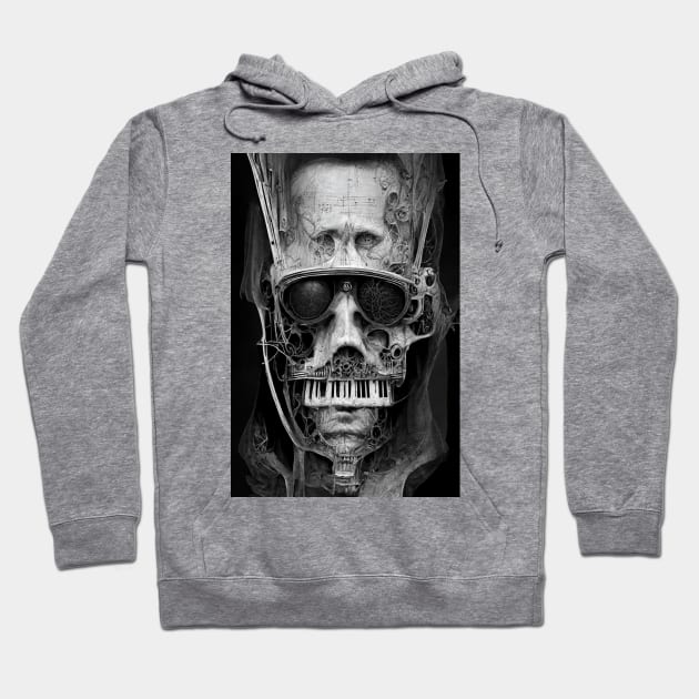 Piano Mouth Hoodie by The House of Hurb